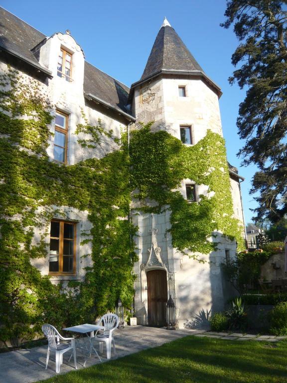 Chinon Manoir De L'Abbaye Panzió Seuilly Szoba fotó