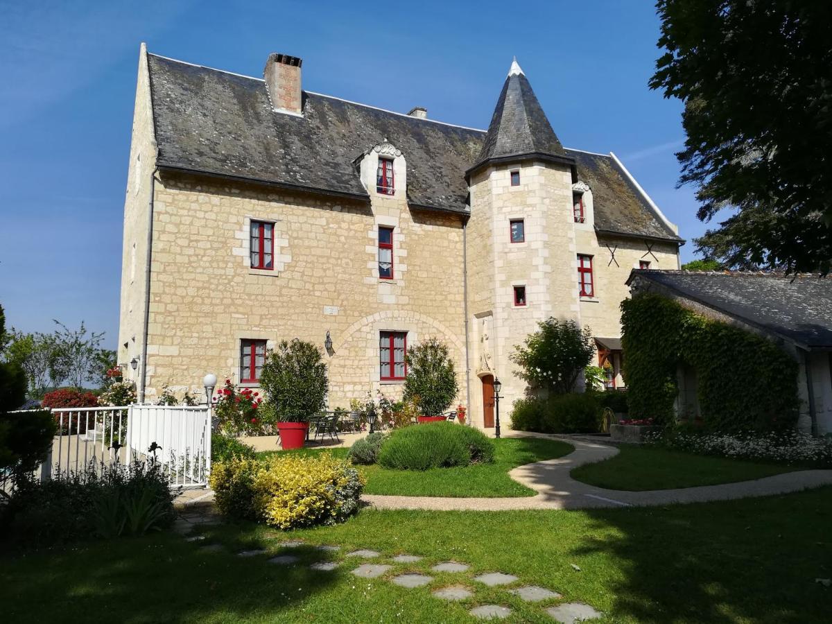 Chinon Manoir De L'Abbaye Panzió Seuilly Kültér fotó